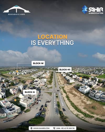 5 Marla (PAIR) Plot Available Near To 100 Feet Road, N Block, Khayaban-E-Amin