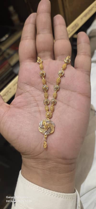 mala set 21k gold