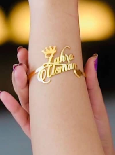 Custom Name Necklace – Personalized Gold Pendant