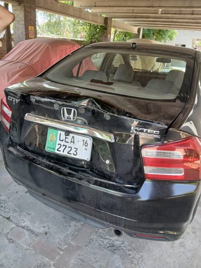 Honda City 2016 Diggi, Black, Original paint.