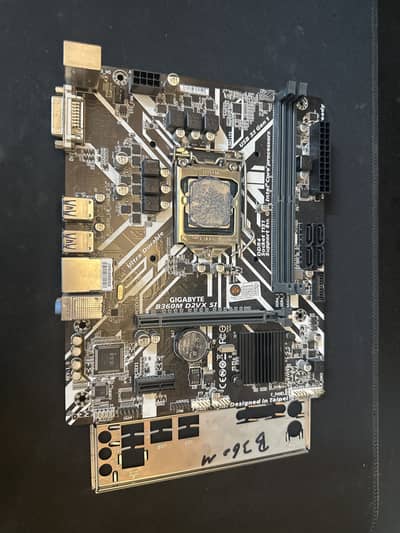 B 360 motherboard with i5 9 gen processor