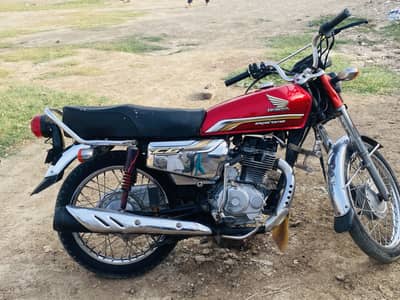 Honda cg 125 2019 model self start all okay