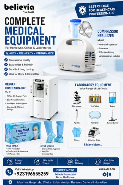 Trusted Medical Equipment for Clinics, Hospitals & Home Care