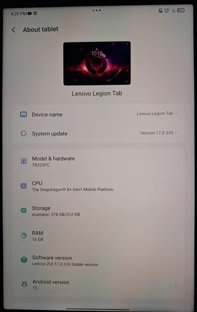 Lenovo Legion y700 2023