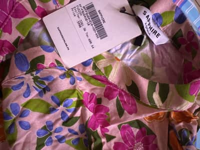 Sapphire arabic lawn shirt