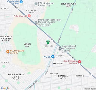 1 KANAL PLOT FOR SALE S-BLOCK DHA PHASE 8