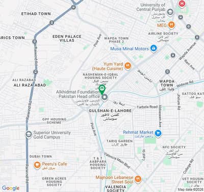 22 Marla Life Time Commercial+ Society Approved 200 Feet Road Available For Sale in Khayaban e Jinnah Road
