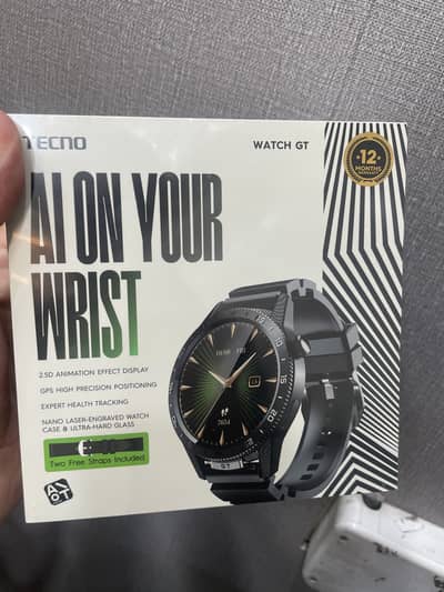 tecno gt watch AI new full warranty