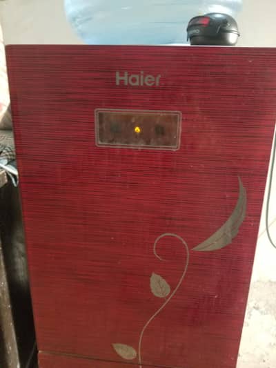 haier water dispenser with fridge refregernator