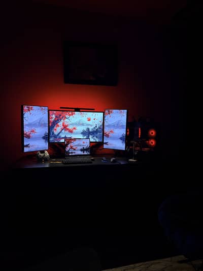 Gaming PC RTX 3070 Ti | Triple Monitor Setup | Streaming Ready