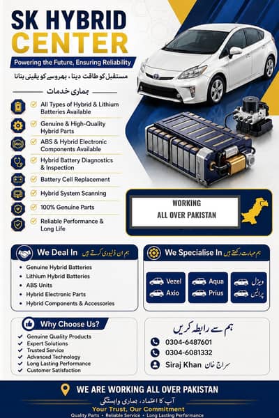 prius hybrid battery abs unit  toyota,Aqua,Camry,Fielder,Axio Lithiu