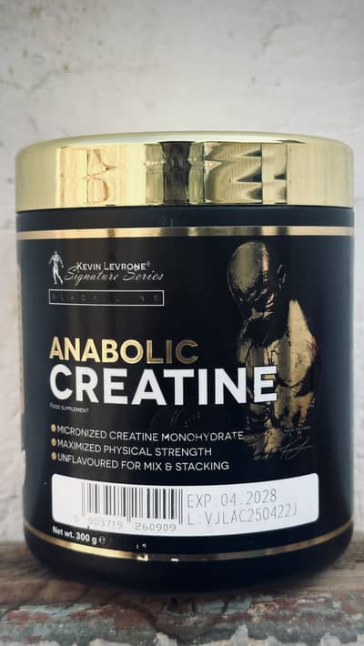 Kevin Levrone Anabolic Creatine (300g) - 95% Full - Exp 04/2028