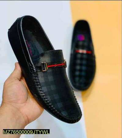 Mens Blacked Checked Loofers