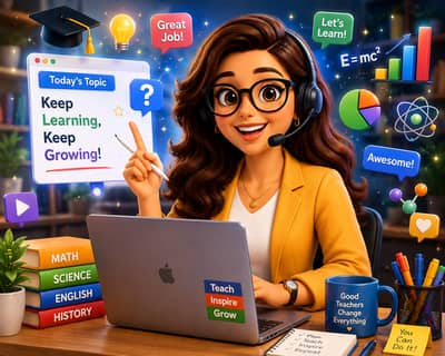 Learn Online – Professional Tutor for one class to Matric