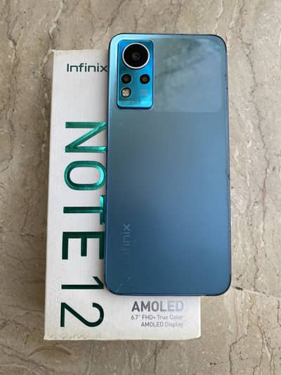 Infinix note 12 genuine 128gb with box