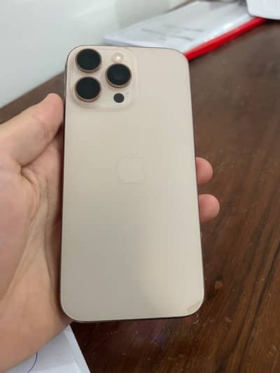 Apple iPhone 16 Pro Max PTA APPROVED 256 97 Bh 9.5/10 condition