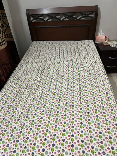 wooden single bed condition 8/10