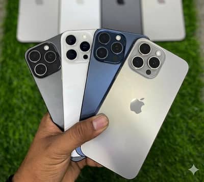 iPhone 15 Pro Max 256Gb | LLA (Dual ESIM) | PTA Approved | 90+ Health