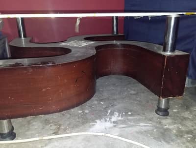sofa table with 4 stole