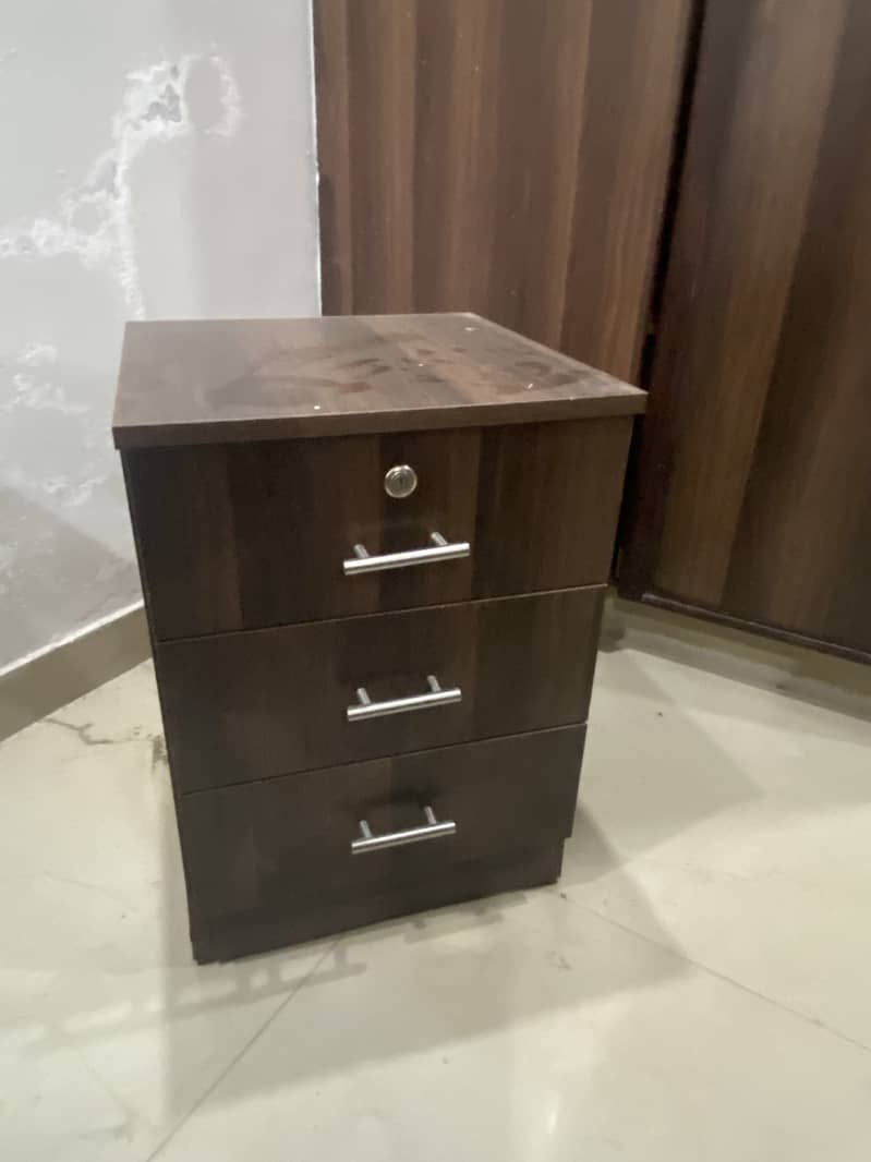 Executive office table set with computer table, side table 1