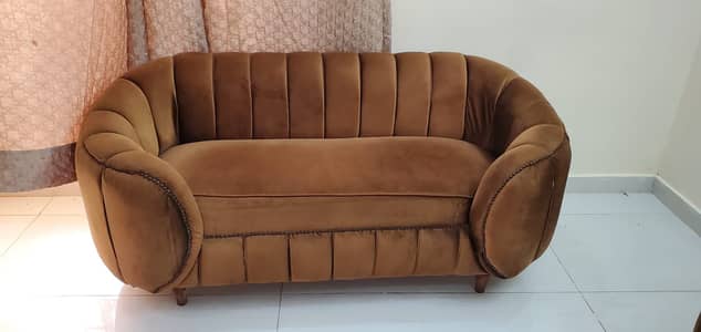 sofa set brown modern design
