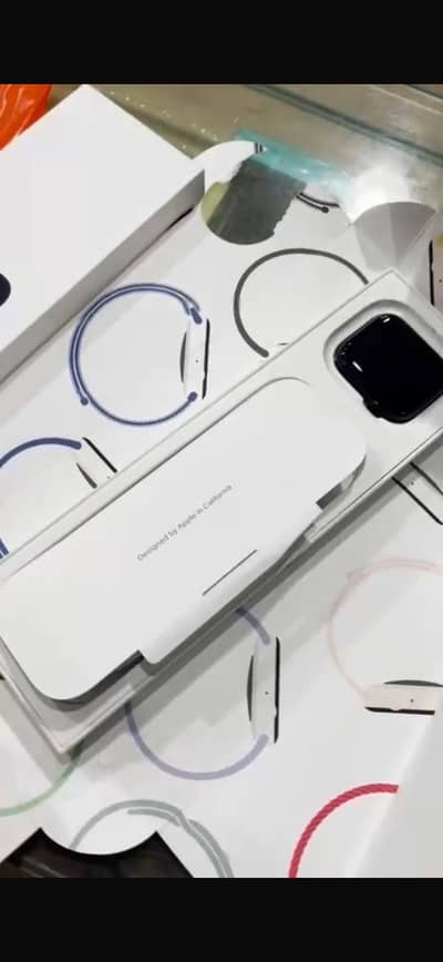 Apple Watch Se 2 Blue 44mm In Warranty Box Cable