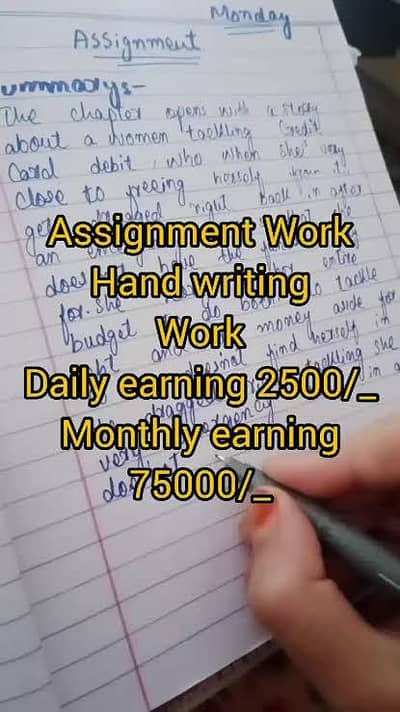 Hand Written  Assignment Work Available