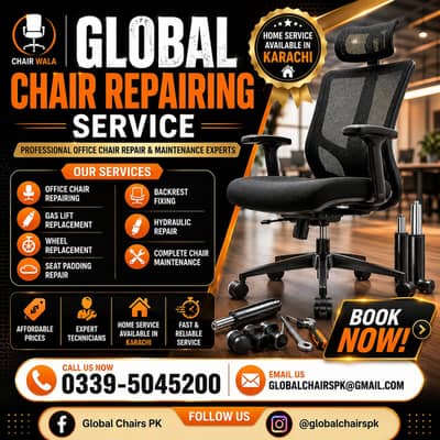 Revolving Chair/Office chair Repairing/ Revolving Chair Repair service