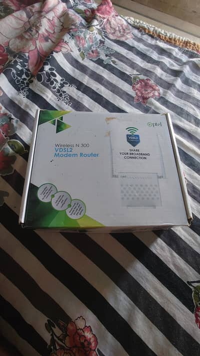PTCL Branded Charji Evo WiFi Router - Very High Range With LAN Cable
