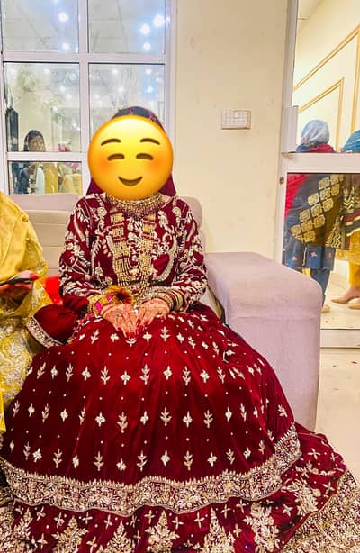 Brand:Mohsin naveed ranjha, once used on my wedding day, condition: To