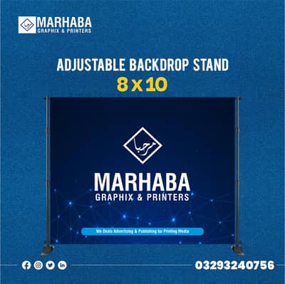 Roll Up Banner Stands, Poster & Advertising Stands, Backdrop Stands