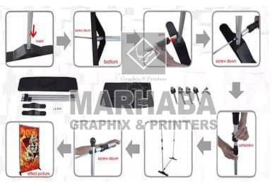 Backdrop Stand, Large Format Display, Event Background Stand 4