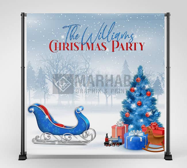 Backdrop Stand, Large Format Display, Event Background Stand 11