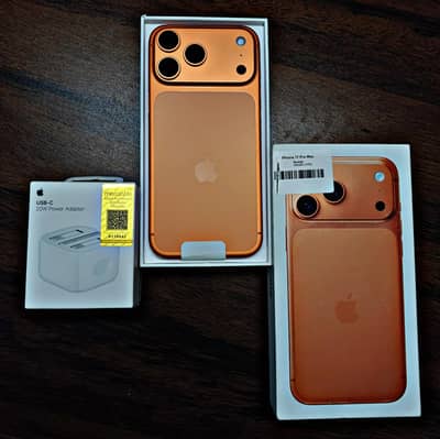 Apple iPhone 17 Pro Max JV 256gb Cosmic Orange Box Open 8 June  Active