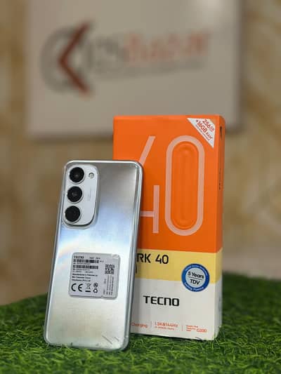 Tecno Spark 40 Pro Plus  8GB RAM 256GB Storage With Box & Charger