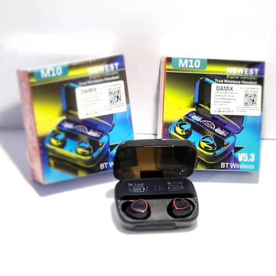 M10 TWS Wireless Bluetooth Earbuds with LED Display
