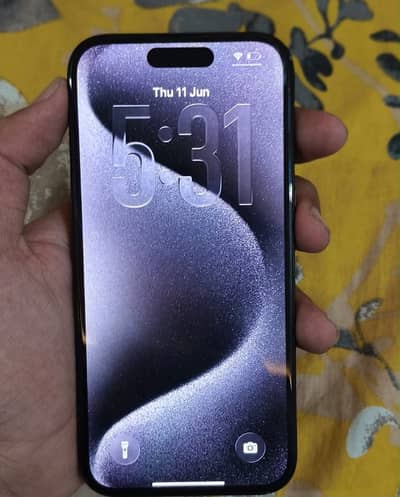 Iphone 15 pro black titanium 91BH