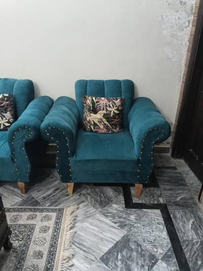 5 seater zinc sofa
