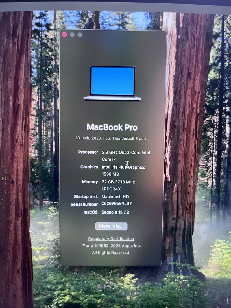 Macbook Pro 2020 1