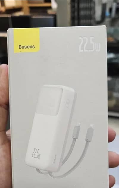 BASEUS pawerbank 10,000mah 22.5 w