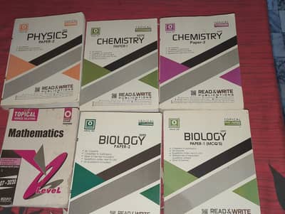 O level Mathematics, Biology, Chemistry Physics Past Papers