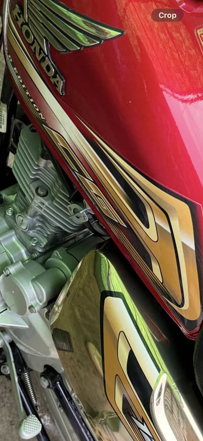 Cg 125S- red gold - special edition