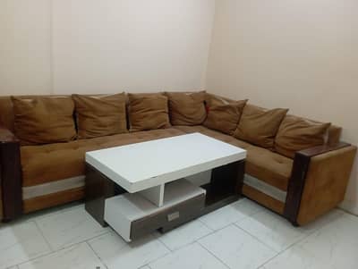 sofa set with center table