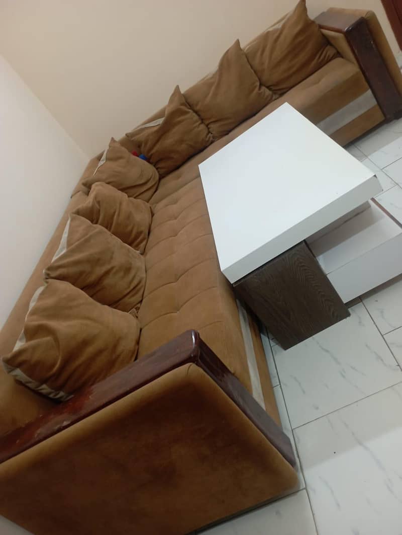 sofa set with center table 1
