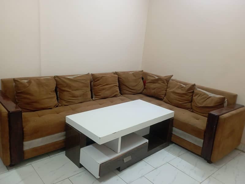 sofa set with center table 2