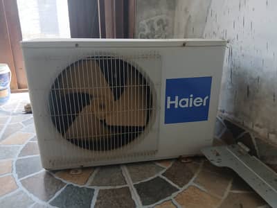 HaierSplit AC 1.5 Ton - Complete Unit (Indoor + Outdoor) - Working Con