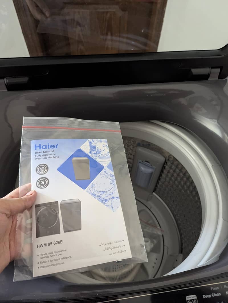 Haier Automatic Washing Machine HWM 85-826E 6