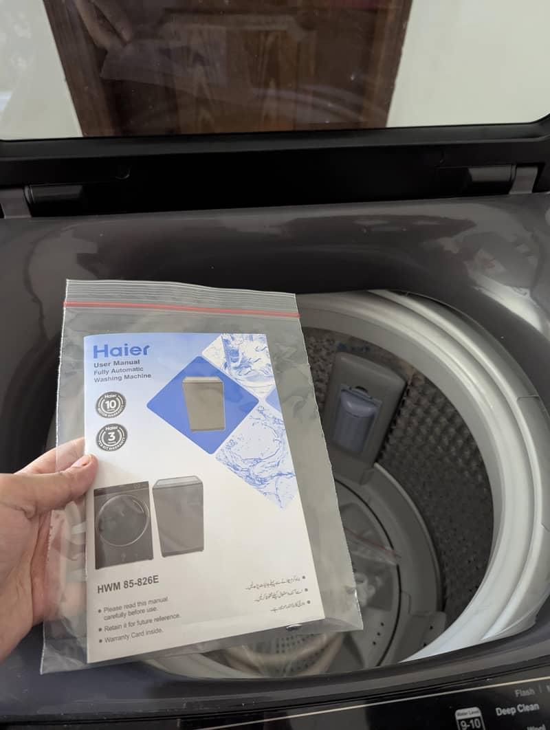 Haier Automatic Washing Machine HWM 85-826E 7