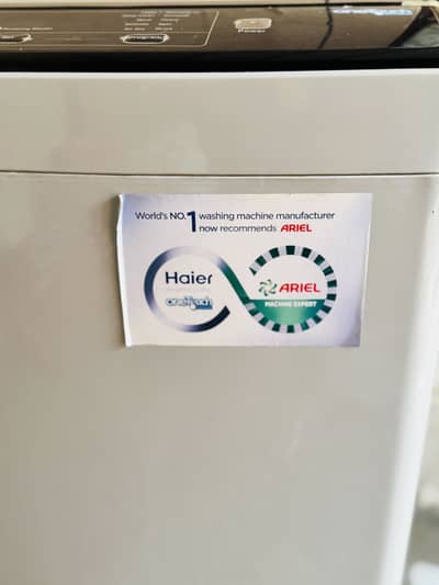 Haier fully automatic washing machine auto restart 8kg