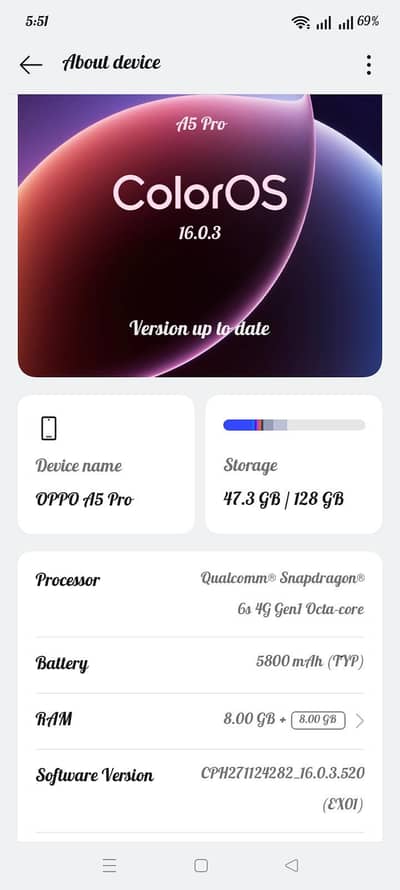 Oppo A5 pro